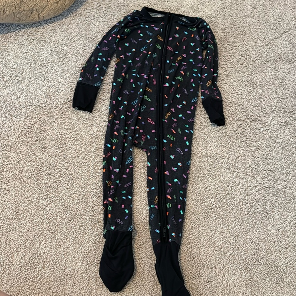 birdie bean onesie 12-18m bamboo pajamas